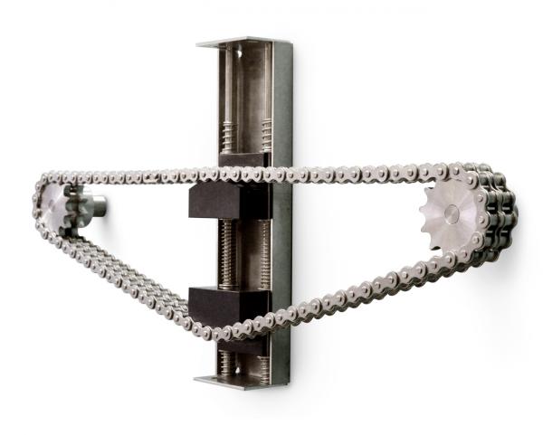 Murtfeldt Spannsysteme: Doppelspanner für Kettentriebe mit Reversierbetrieb.