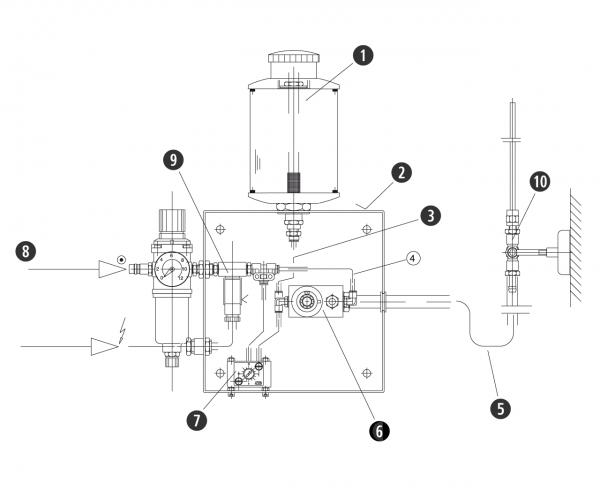 Microspray - UNI - Microspray - Murtfeldt GmbH Kunststoffe - Technische Zeichnung 2