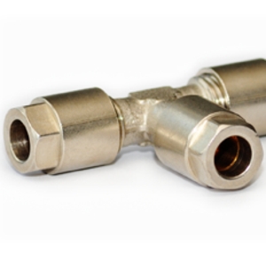 T-coupling for CU pipe - Lubrication system couplings - Murtfeldt GmbH Kunststoffe